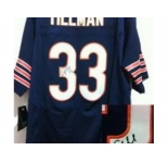 nike nfl jerseys chicago bears #33 charles tillman blue [ Elite signature]
