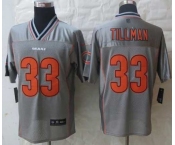 nike nfl jerseys chicago bears #33 charles tillman grey[Elite vapor]
