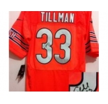 nike nfl jerseys chicago bears #33 charles tillman orange [Elite signature]