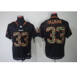 nike nfl jerseys chicago bears #33 tillman black[camo fashion Elite]
