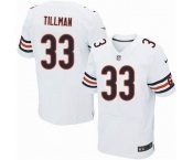 nike nfl jerseys chicago bears #33 tillman white[Elite]