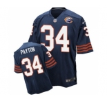 nike nfl jerseys chicago bears #34 Walter Payton Throwback blue[Elite]