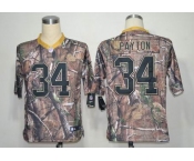 nike nfl jerseys chicago bears #34 payton camo[Elite]
