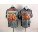 nike nfl jerseys chicago bears #34 payton grey[Elite shadow]