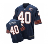 nike nfl jerseys chicago bears #40 Gale Sayers Throwback blue[Elite]