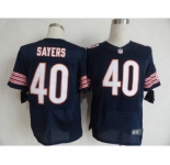nike nfl jerseys chicago bears #40 sayers blue[Elite]