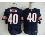 nike nfl jerseys chicago bears #40 sayers blue[Elite]