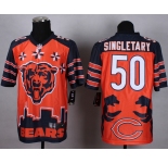 nike nfl jerseys chicago bears #50 singletary[Elite Style Noble Fashion]