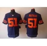 nike nfl jerseys chicago bears #51 butkus blue[Elite orange number]