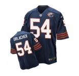 nike nfl jerseys chicago bears #54 BRIAN URLACHER Throwback blue[Elite]