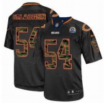 nike nfl jerseys chicago bears #54 urlacher black[camo fashion Elite 50th Patch]
