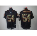 nike nfl jerseys chicago bears #54 urlacher black[camo fashion Elite]