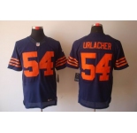 nike nfl jerseys chicago bears #54 urlacher blue[Elite orange number]