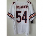 nike nfl jerseys chicago bears #54 urlacher white[Elite signature]
