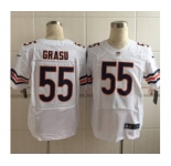 nike nfl jerseys chicago bears #55 grasu white[Elite][grasu]
