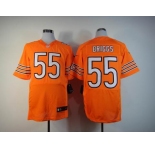 nike nfl jerseys chicago bears #55 lance briggs orange[Elite]