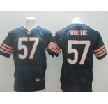 nike nfl jerseys chicago bears #57 bostic blue[Elite][bostic]