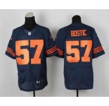nike nfl jerseys chicago bears #57 bostic blue[Elite][number orange][bostic]