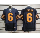 nike nfl jerseys chicago bears #6 cutler dk.blue[Elite]