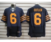 nike nfl jerseys chicago bears #6 cutler dk.blue[Elite]