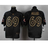nike nfl jerseys chicago bears #69 allen black[Elite gold lettering fashion]