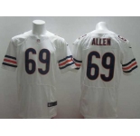 nike nfl jerseys chicago bears #69 allen white[Elite]