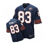 nike nfl jerseys chicago bears #83 Martellus Bennett Throwback blue[Elite]
