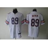 nike nfl jerseys chicago bears #89 ditka white[elite]