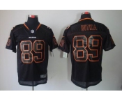 nike nfl jerseys chicago bears #89 mike ditka black[Elite lights out]