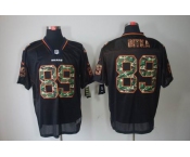 nike nfl jerseys chicago bears #89 mike ditka black[camo fashion Elite]