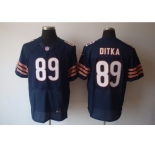 nike nfl jerseys chicago bears #89 mike ditka blue[elite]