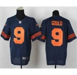 nike nfl jerseys chicago bears #9 gould blue[Elite][number orange]