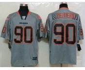 nike nfl jerseys chicago bears #90 peppers grey[Elite lights out]