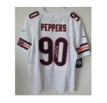 nike nfl jerseys chicago bears #90 peppers white[Elite signature]