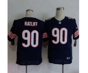 nike nfl jerseys chicago bears #90 ratliff blue[Elite][ratliff]