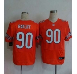 nike nfl jerseys chicago bears #90 ratliff orange[Elite][ratliff]
