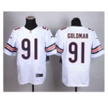nike nfl jerseys chicago bears #91 eddie goldman white[Elite]
