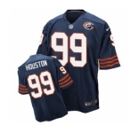 nike nfl jerseys chicago bears #99 Lamarr Houston Throwback blue[Elite][Houston]