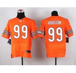 nike nfl jerseys chicago bears #99 houston orange[Elite][houston]