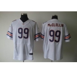 nike nfl jerseys chicago bears #99 mcclellin white[elite]