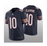 Men Chicago Bears #10 Chase Claypool Navy Vapor Untouchable Limited Stitched Football Jersey