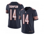Men Nike Chicago Bears #14 Deonte Thompson Navy Blue Team Color Vapor Untouchable Limited Player NFL Jersey