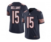 Men Nike Chicago Bears #15 Josh Bellamy Navy Blue Team Color Vapor Untouchable Limited Player NFL Jersey