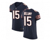 Men Nike Chicago Bears #15 Josh Bellamy Navy Blue Team Color Vapor Untouchable Player NFL Jersey