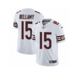 Men Nike Chicago Bears #15 Josh Bellamy White Vapor Untouchable Limited Player NFL Jersey