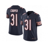 Men Nike Chicago Bears #31 Marcus Cooper Navy Blue Team Color Vapor Untouchable Limited Player NFL Jersey