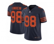 Men Nike Chicago Bears #98 Mitch Unrein Navy Blue Alternate Vapor Untouchable Limited Player NFL Jersey