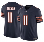 Men's Chicago Bears #11 Case Keenum Navy 2025 F.U.S.E. Vapor Untouchable Limited Football Stitched Jersey