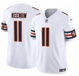 Men's Chicago Bears #11 Case Keenum White 2025 F.U.S.E. Vapor Untouchable Limited Football Stitched Jersey
