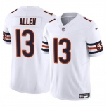 Men's Chicago Bears #13 Keenan Allen White 2023 F.U.S.E. Vapor Football Stitched Jersey